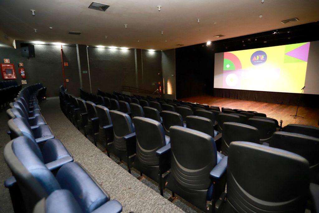 Sala de cinema do Centro Cultural Arte Pajuçara Sala de cinema do Centro Cultural Arte Pajuçara